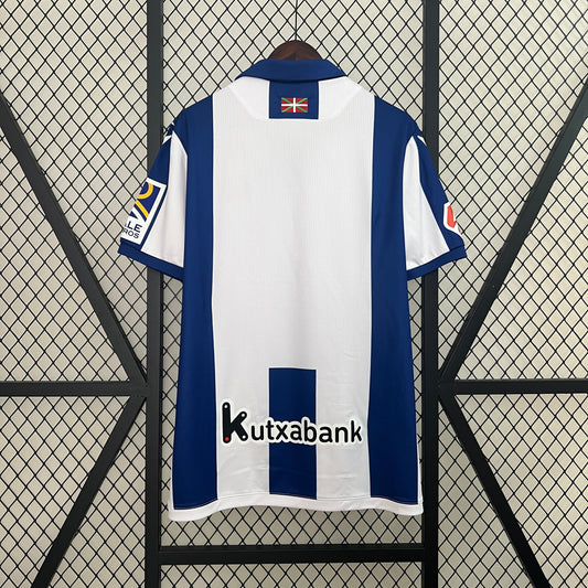 Camisa do Real Sociedad l 2024/25 Masculina Torcedor