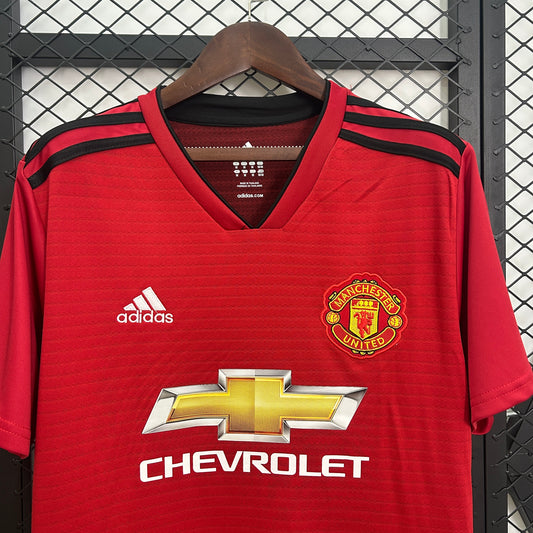 Camisa do Manchester United l 2018/19 Masculina Torcedor