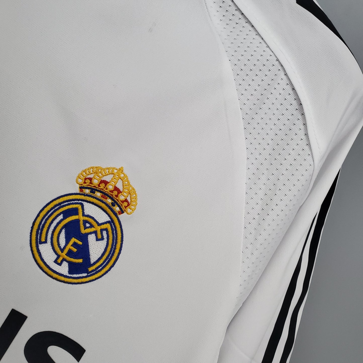 Camisa do Real Madrid l 2005/06 Masculina Torcedor