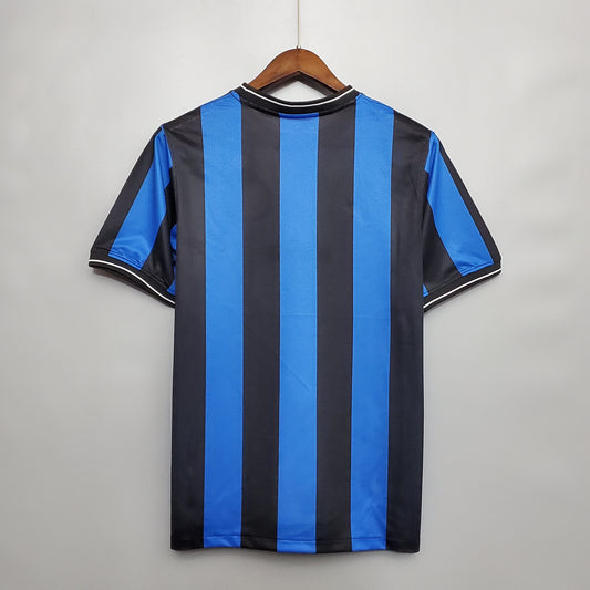 Camisa da Inter de Milão l 2009/10 Masculina Torcedor