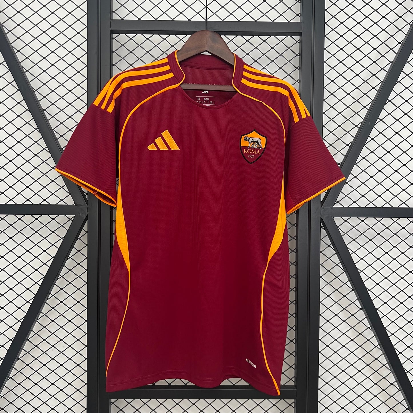 Camisa da Roma l 2025/26 Masculina Torcedor