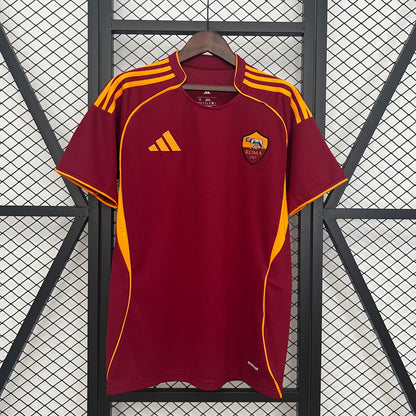 Camisa da Roma l 2025/26 Masculina Torcedor