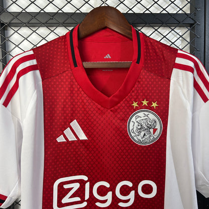 Camisa do Ajax l 2025/26 Masculina Torcedor