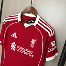 Camisa Liverpool l 25/26 | Versão Torcedor Masculina