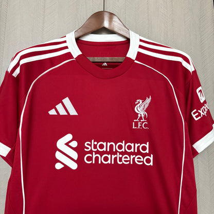 Camisa Liverpool l 25/26 | Versão Torcedor Masculina