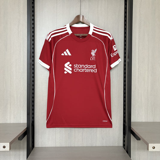 Camisa Liverpool l 25/26 | Versão Torcedor Masculina