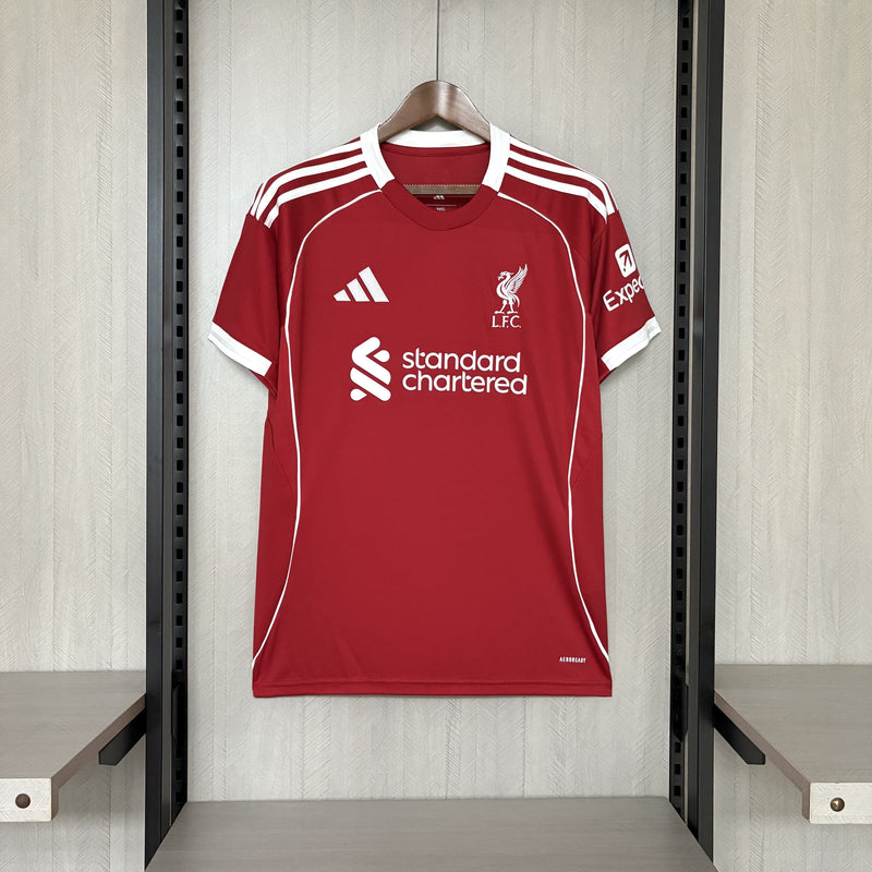 Camisa Liverpool l 25/26 | Versão Torcedor Masculina