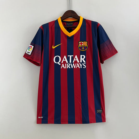 Camisa do Barcelona l 2013/14 Masculina Torcedor