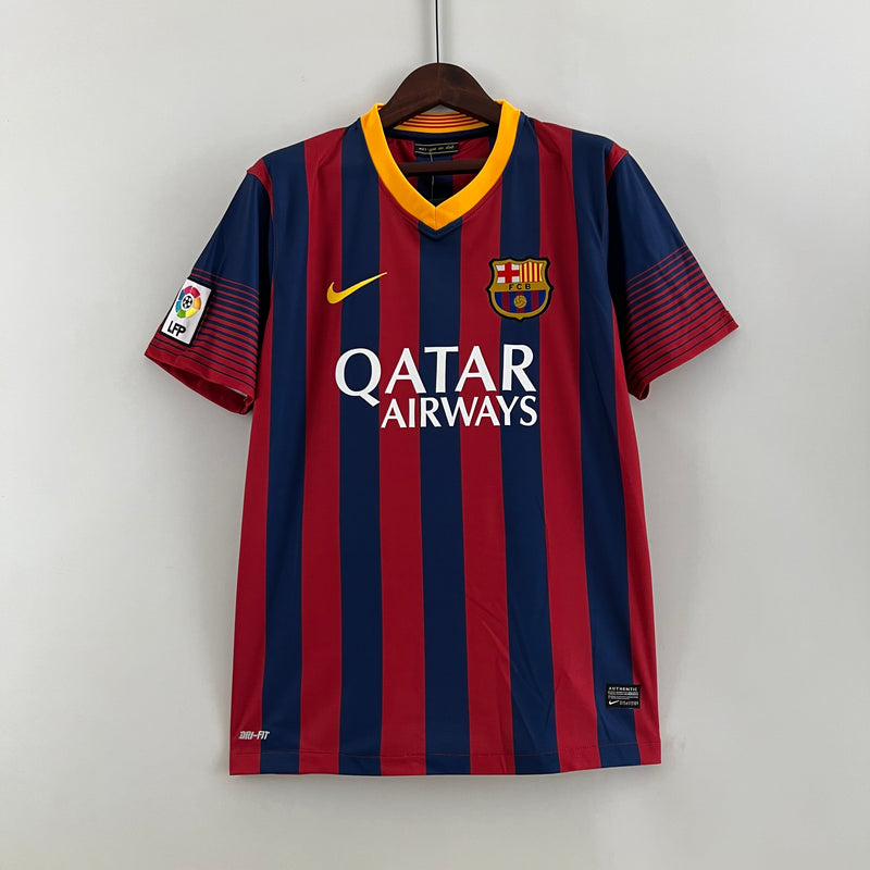 Camisa Barcelona l 2013/14 | Versão Torcedor Masculina