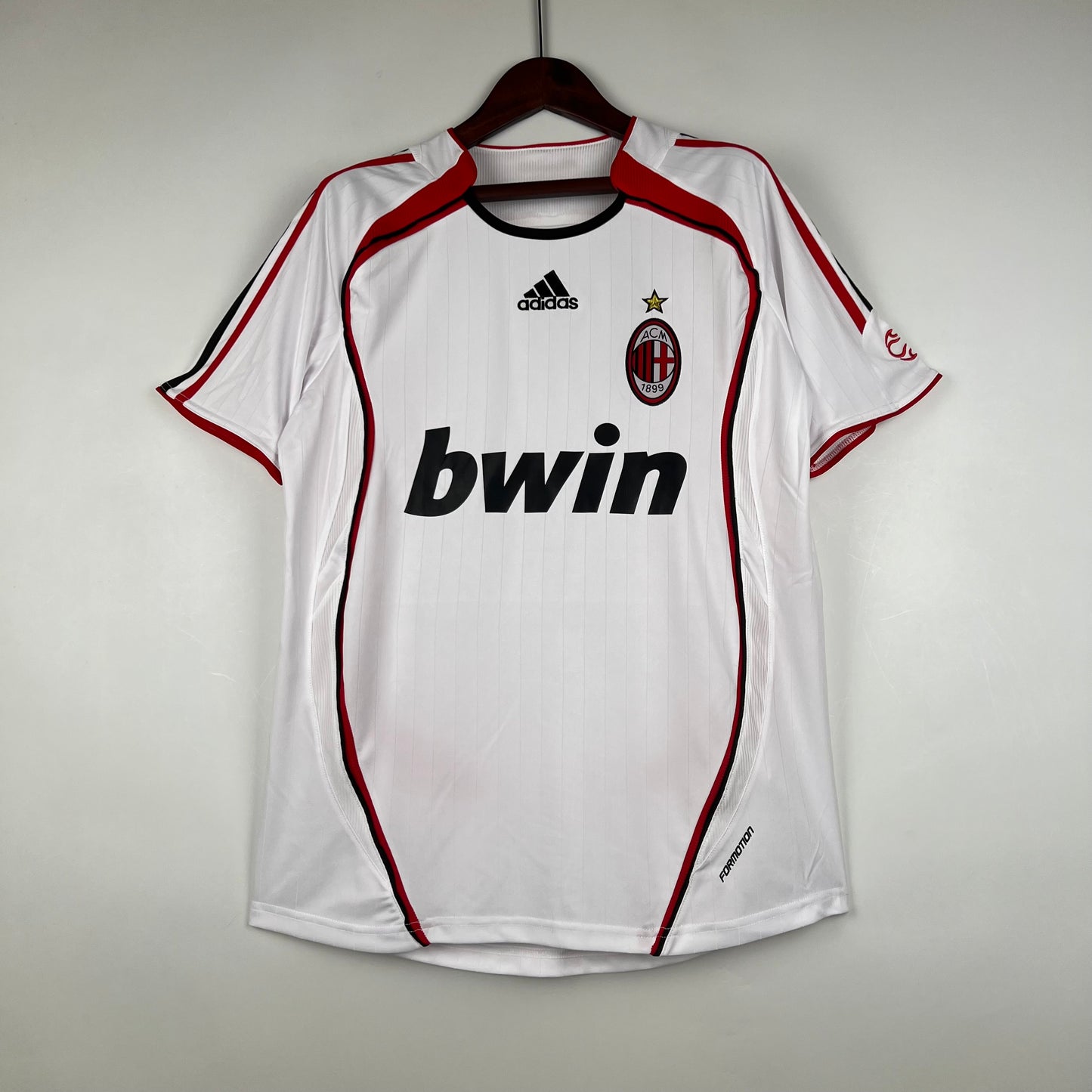 Camisa do Milan ll 2006/07 Masculina Torcedor