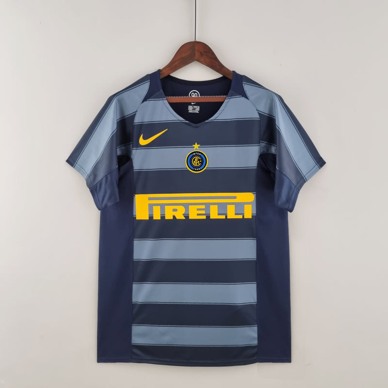Camisa da Inter de Milão lll 2004/05 Masculina Torcedor