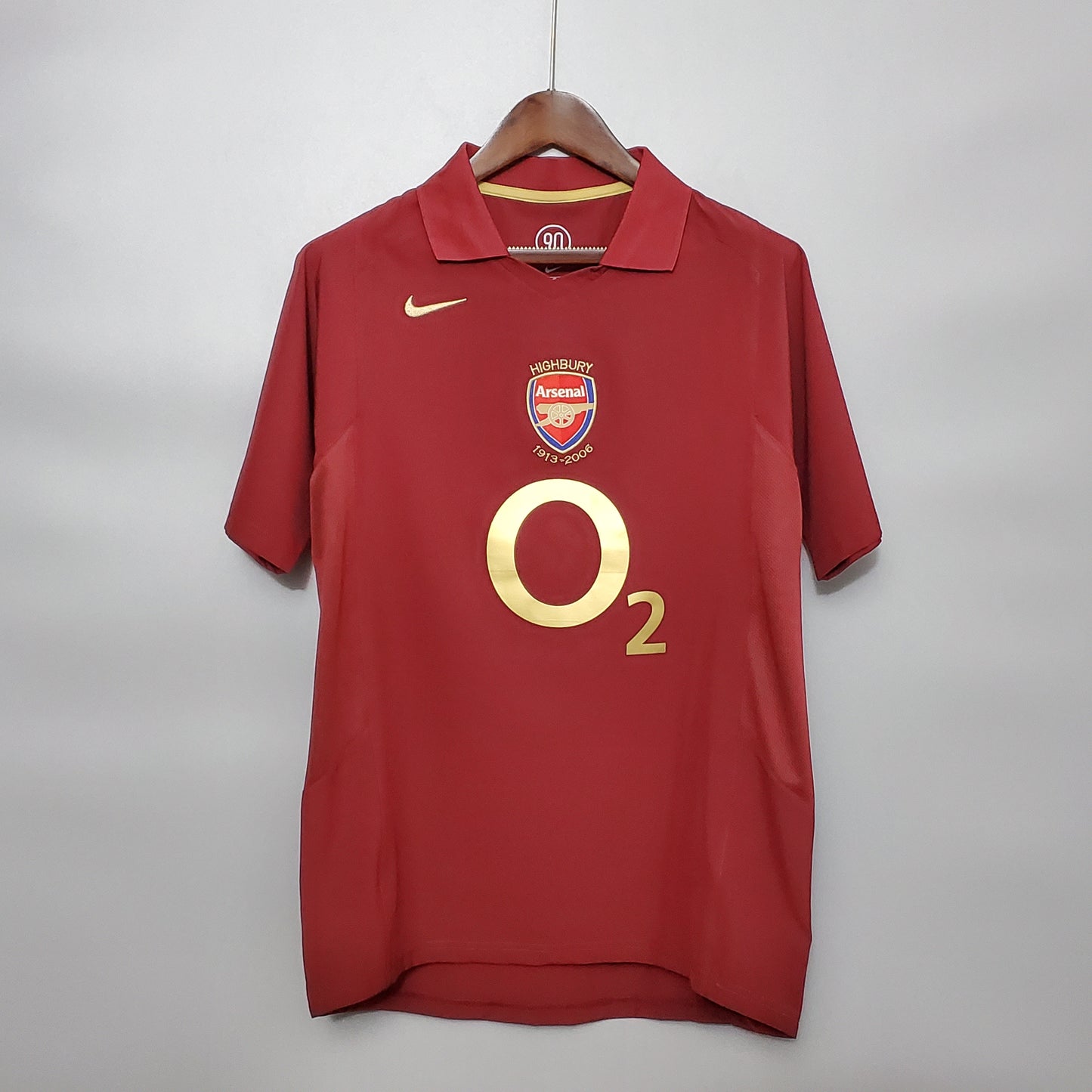 Camisa do Arsenal l 2005/06 Masculina Torcedor