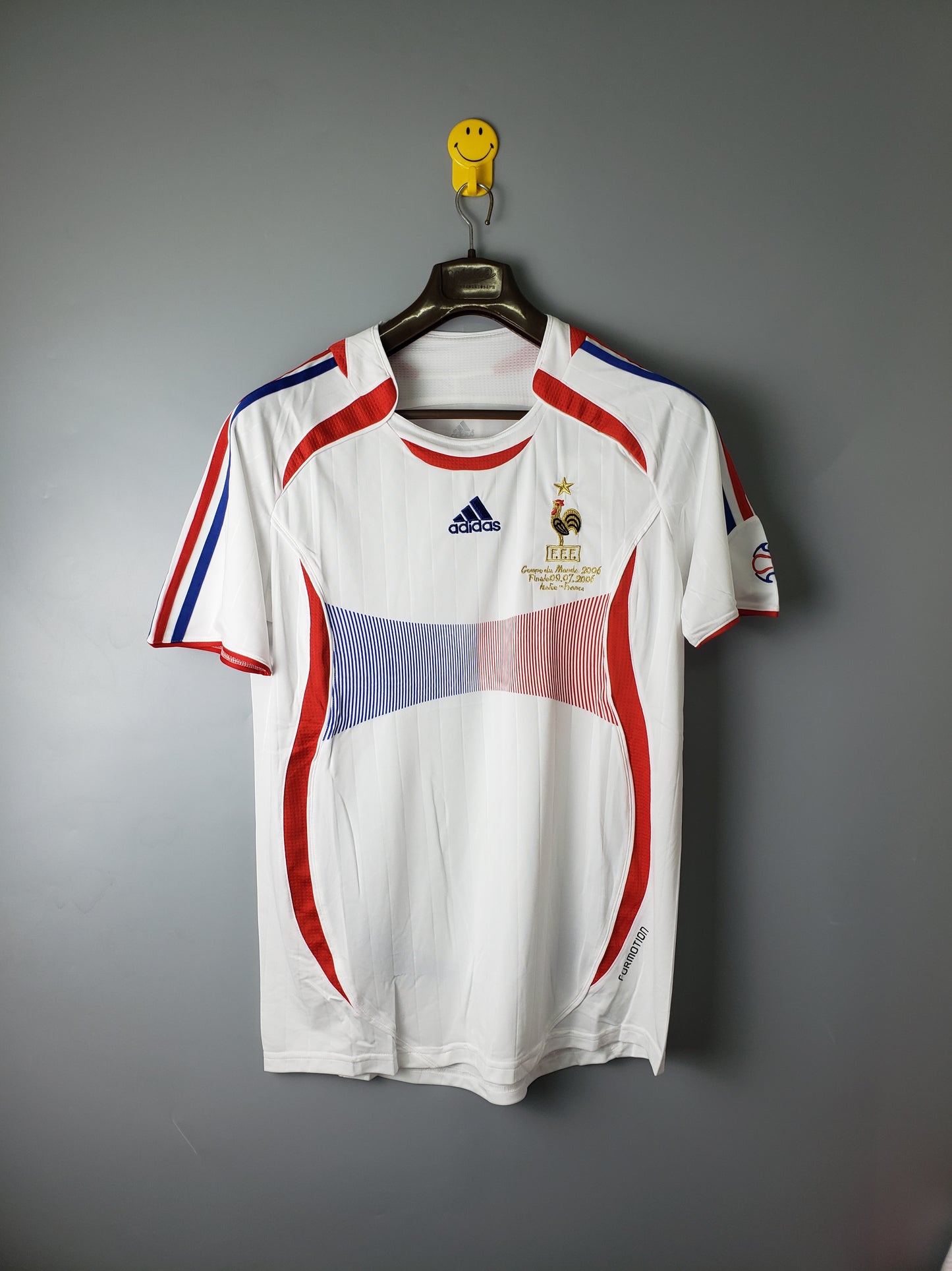 Camisa da França l 2006 Masculina Torcedor