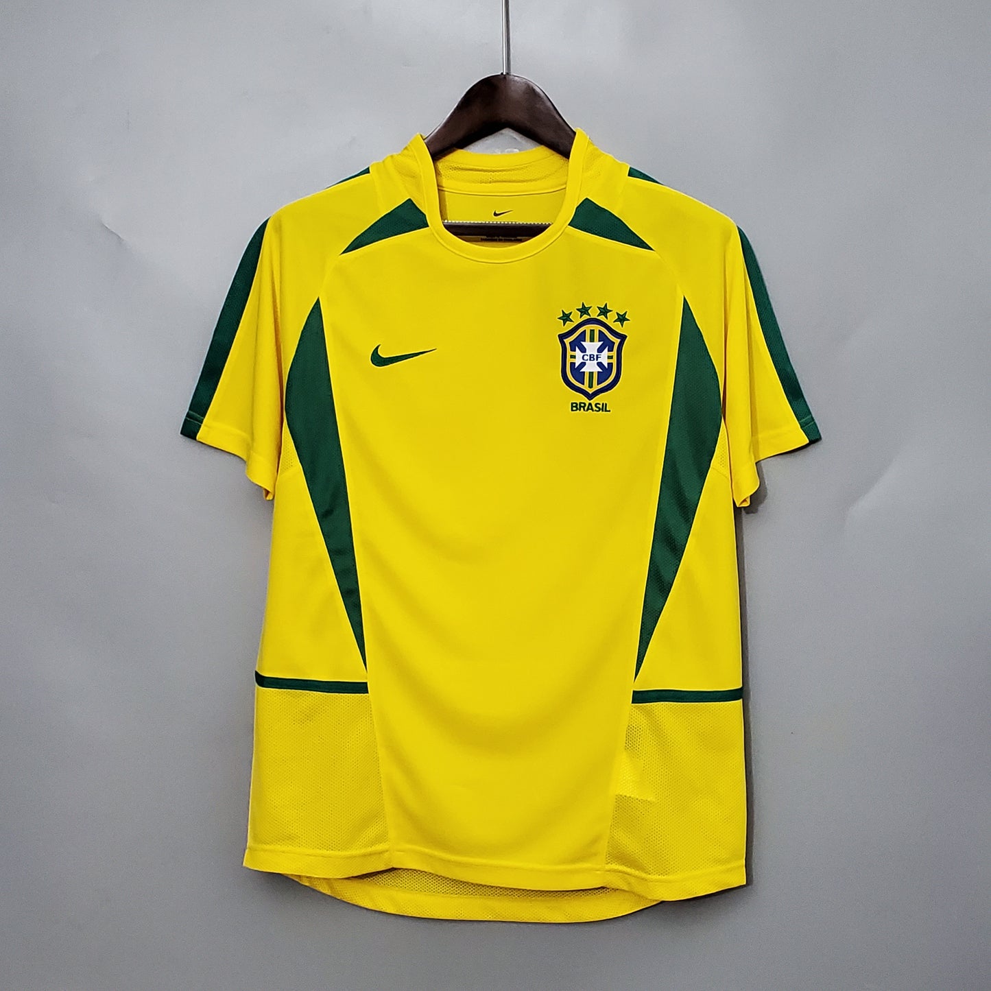 Camisa do Brasil l 2002 Masculina Torcedor