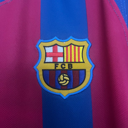 Camisa do Barcelona l 2005/06 Masculina Torcedor