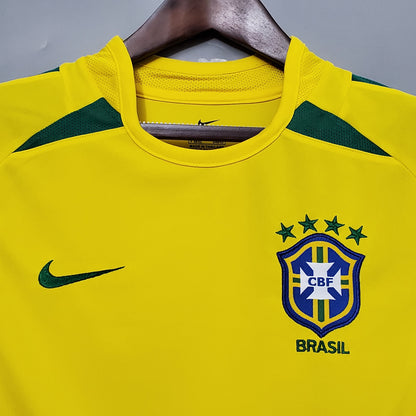 Camisa do Brasil l 2002 Masculina Torcedor