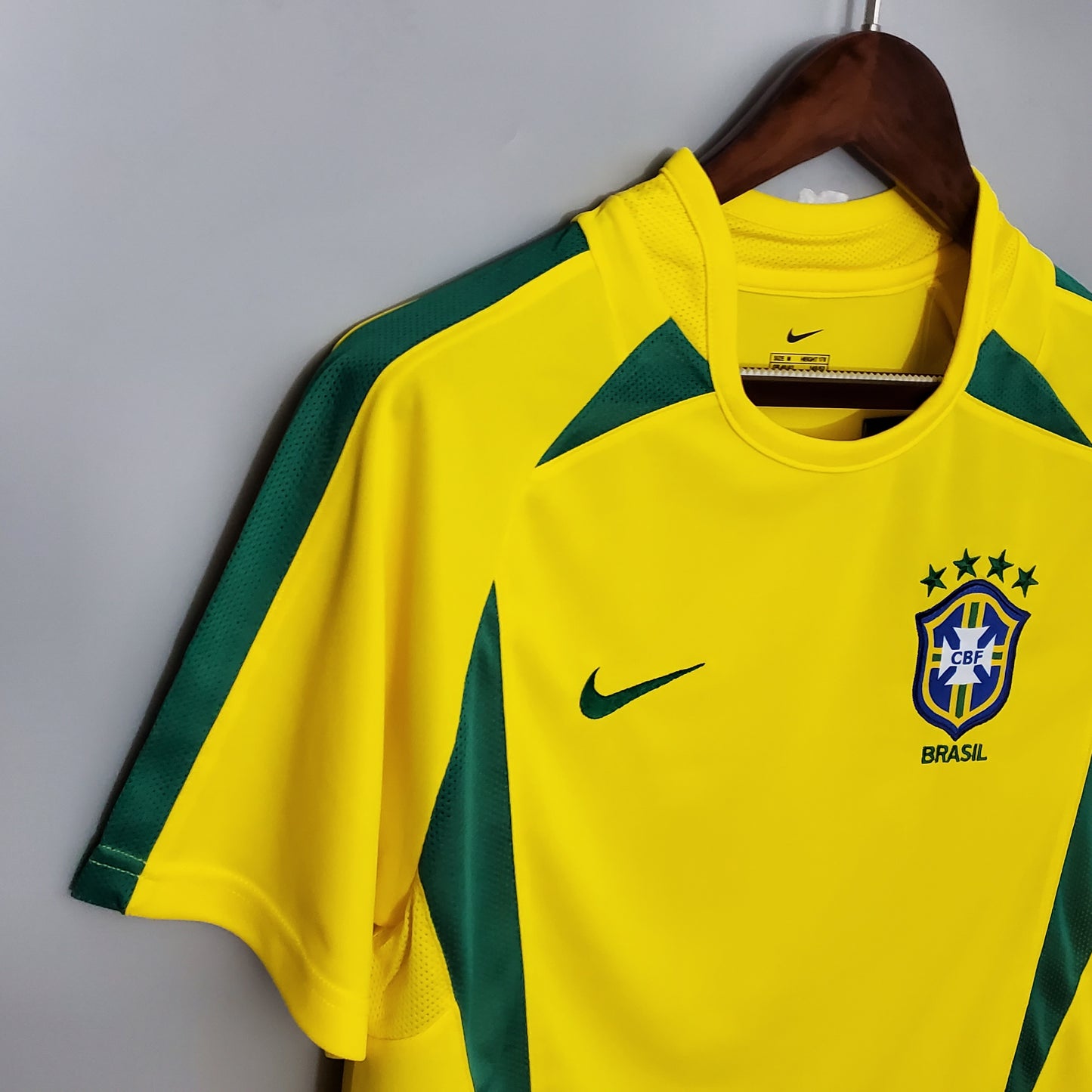 Camisa do Brasil l 2002 Masculina Torcedor