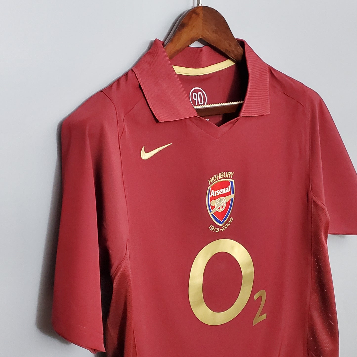 Camisa do Arsenal l 2005/06 Masculina Torcedor