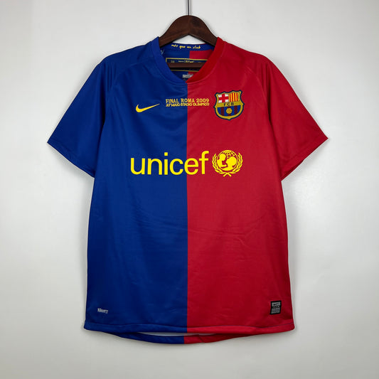 Camisa do Barcelona l 2008/09 Masculina Torcedor