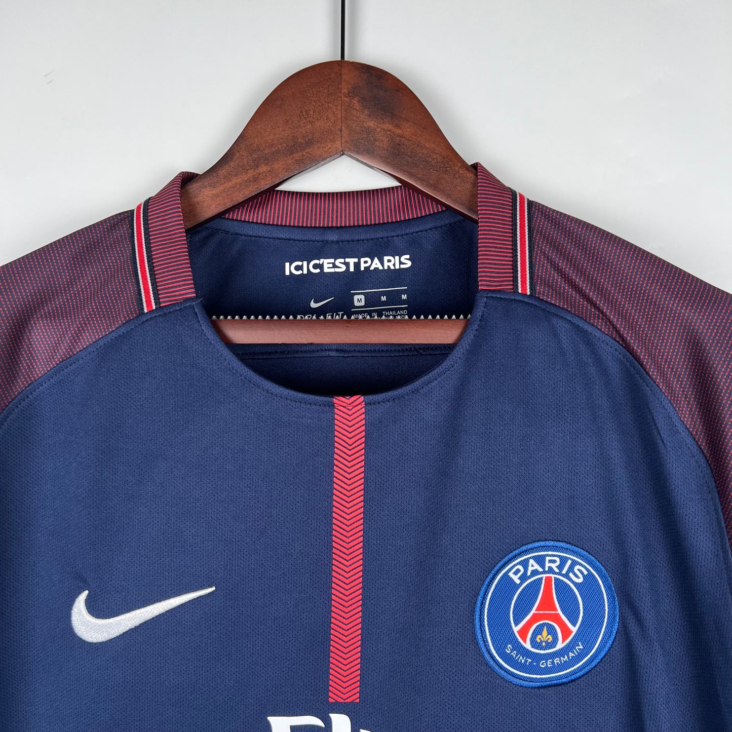 Camisa do PSG l 2017/18 Masculina Torcedor