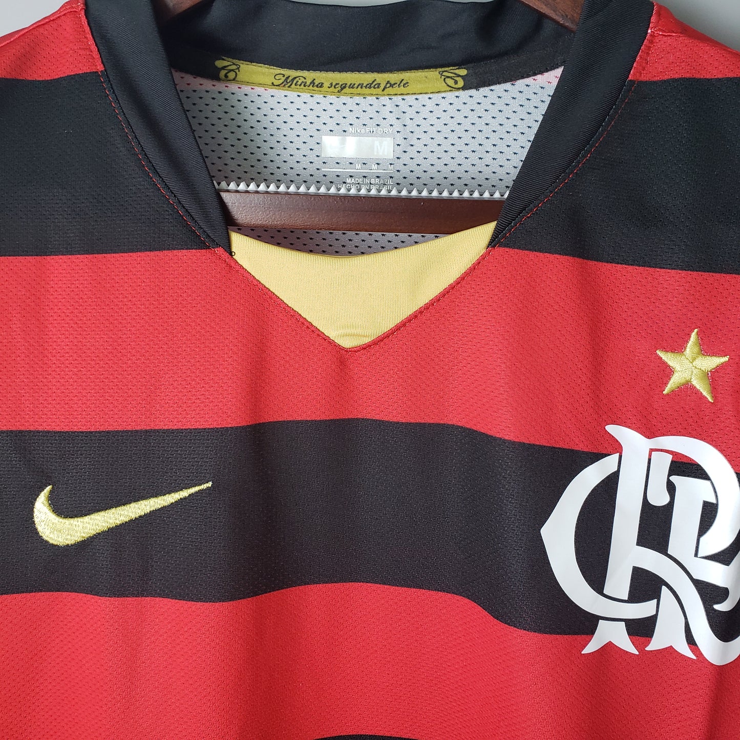 Camisa do Flamengo l 2008/09 Masculina Torcedor