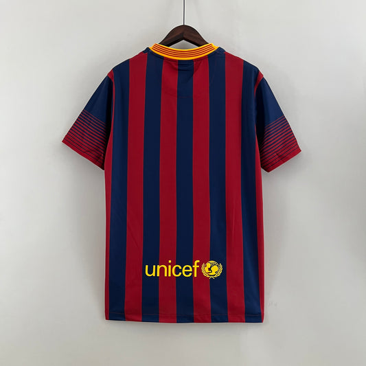 Camisa do Barcelona l 2013/14 Masculina Torcedor