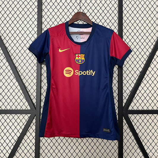 Camisa do Barcelona l 2024/25 Feminina Torcedora