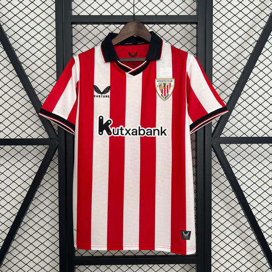 Camisa do Athletic Bilbao l 2025/26 Masculina Torcedor