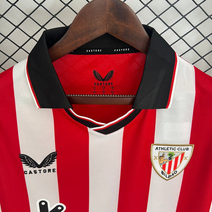 Camisa do Athletic Bilbao l 2025/26 Masculina Torcedor