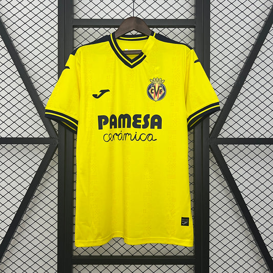 Camisa do Villarreal l 2024/25 Masculina Torcedor