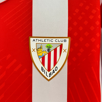 Camisa do Athletic Bilbao l 2024/25 Masculina Torcedor