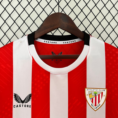 Camisa do Athletic Bilbao l 2024/25 Masculina Torcedor