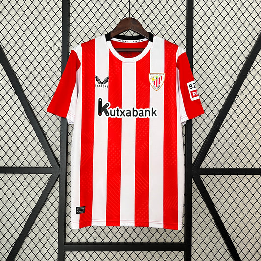 Camisa do Athletic Bilbao l 2024/25 Masculina Torcedor