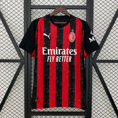 Camisa do Milan l 2025/26 Masculina Torcedor