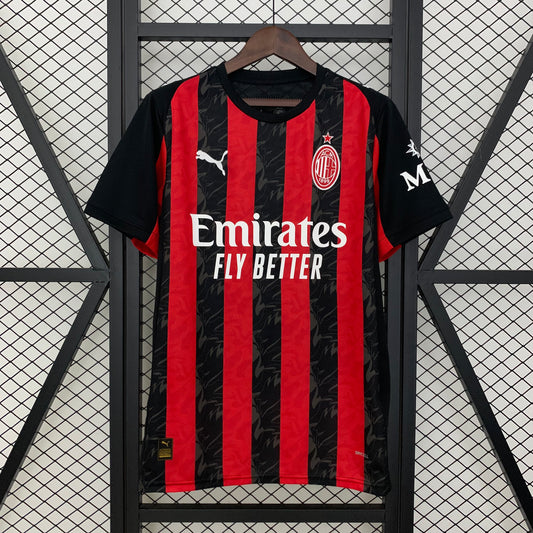 Camisa do Milan l 2025/26 Masculina Torcedor