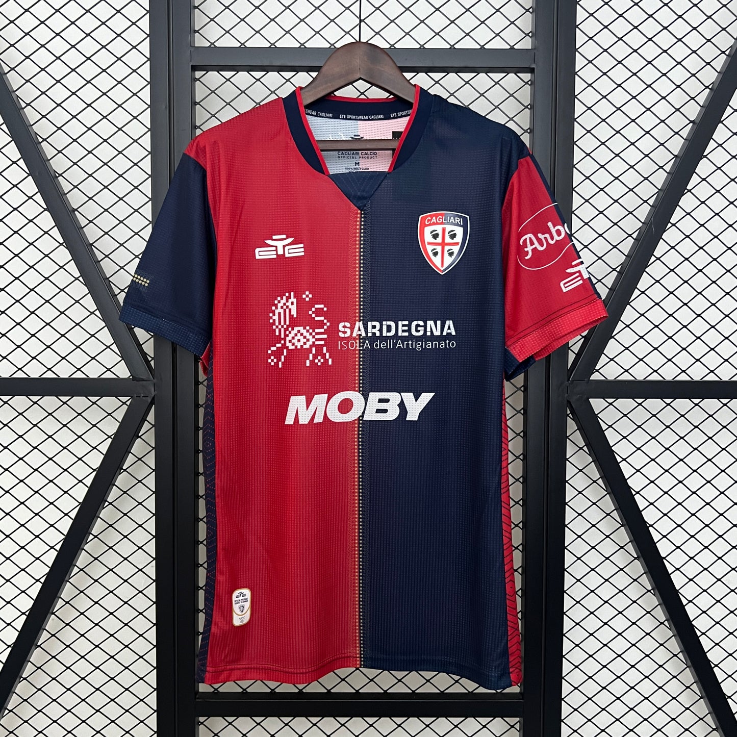 Camisa do Cagliari l 2024/25 Masculina Torcedor