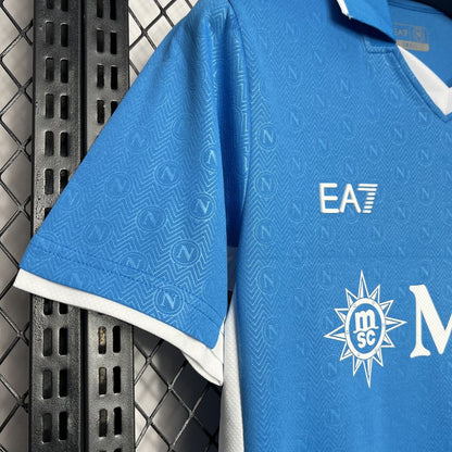 Camisa da Napoli l 2024/25 Masculina Torcedor