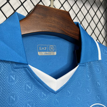 Camisa da Napoli l 2024/25 Masculina Torcedor
