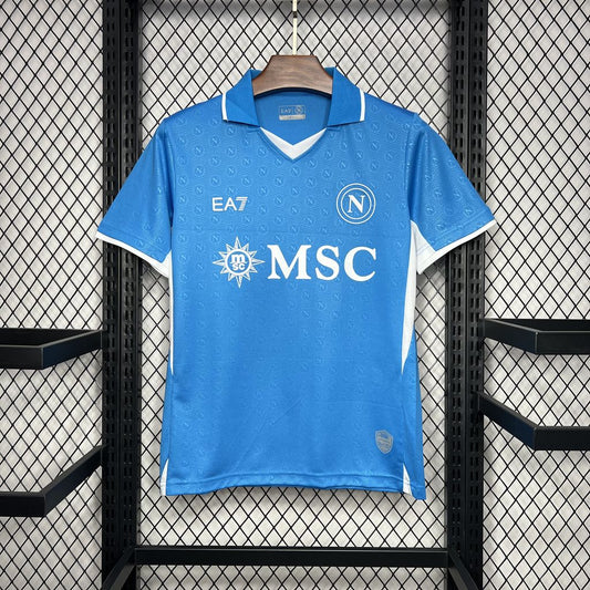 Camisa da Napoli l 2024/25 Masculina Torcedor