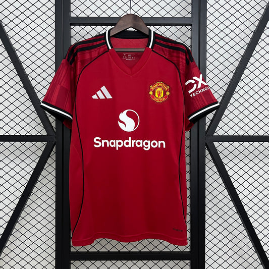 Camisa do Manchester United l 2025/26 Masculina Torcedor