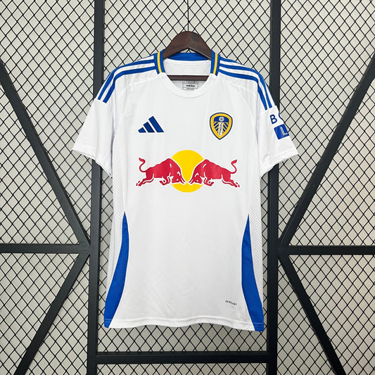 Camisa do Leeds l 2024/25 Masculina Torcedor