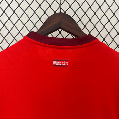 Camisa da Suíça l 2024/25 Masculina Torcedor