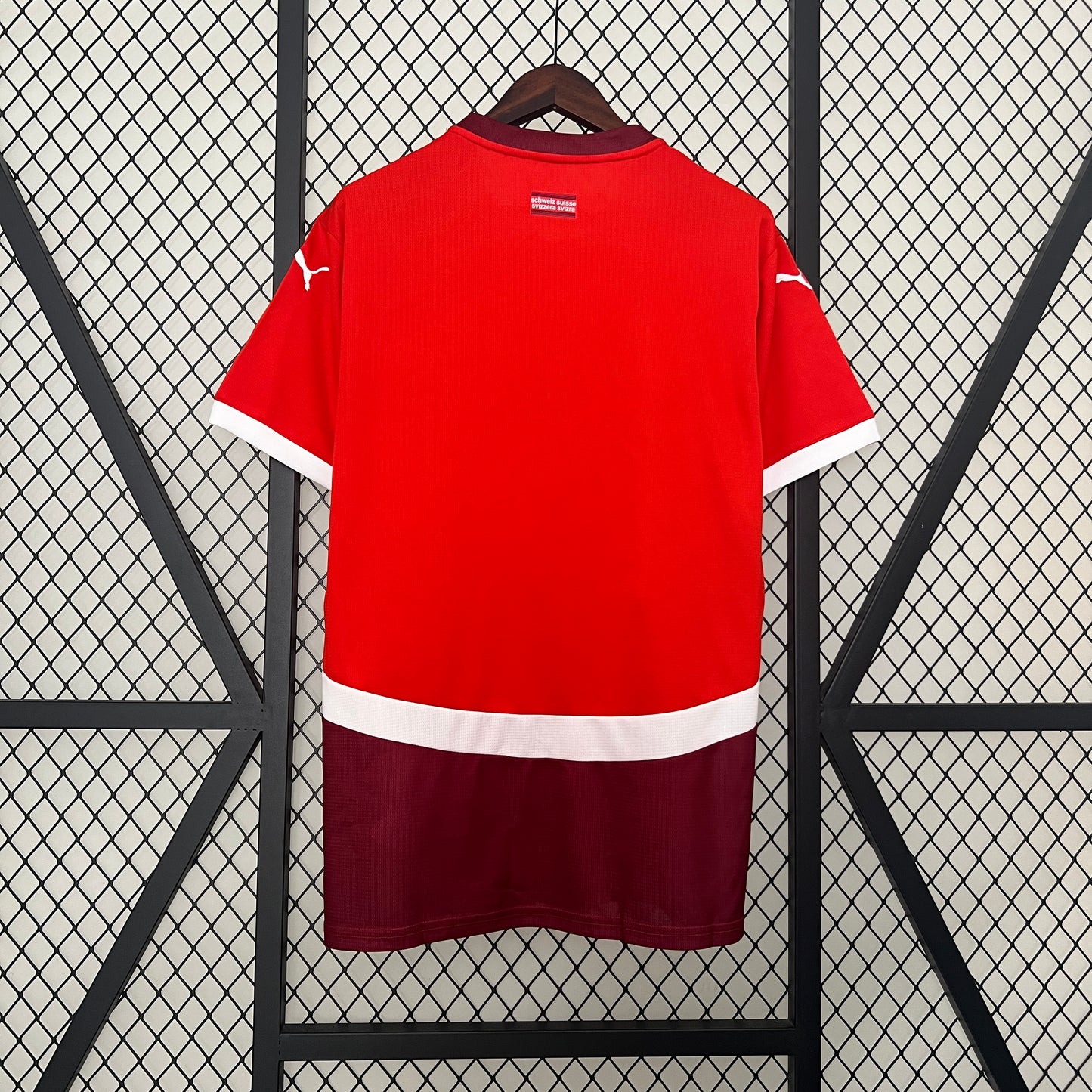 Camisa da Suíça l 2024/25 Masculina Torcedor