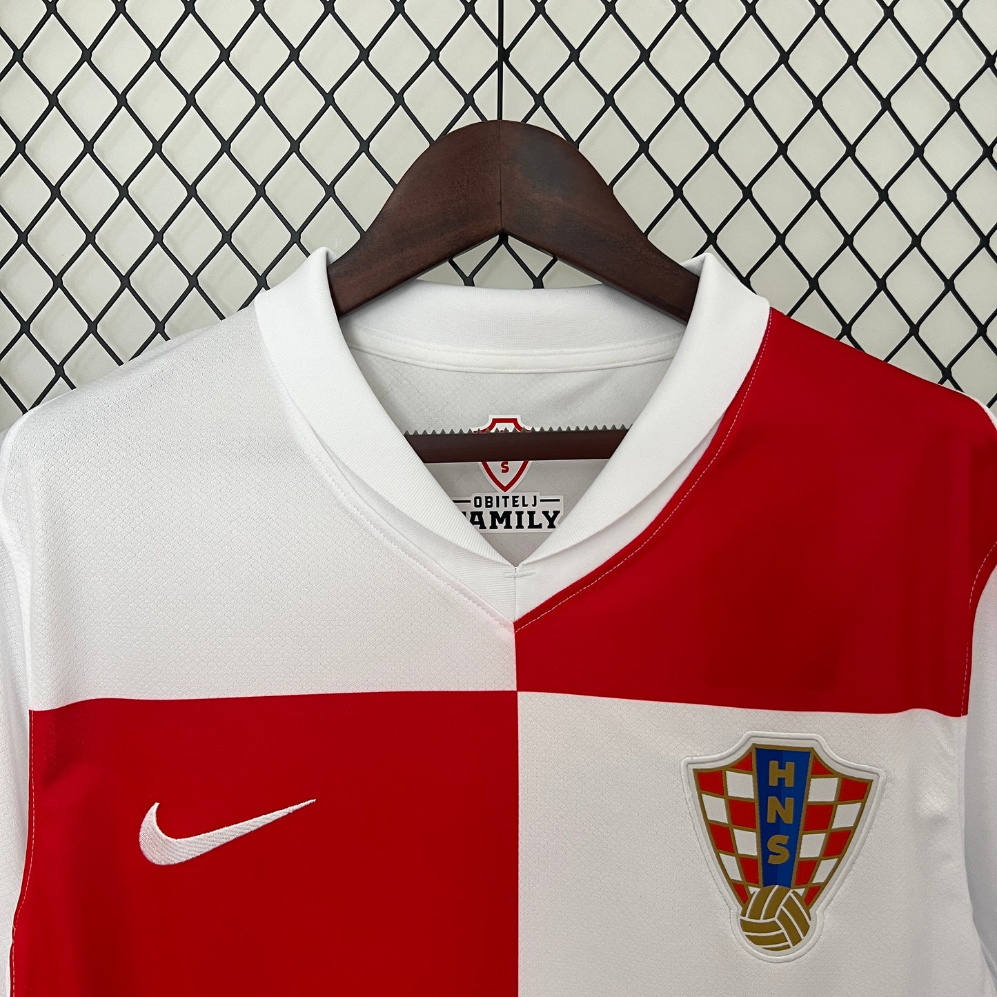 Camisa da Croácia l 2024/25 Masculina Torcedor