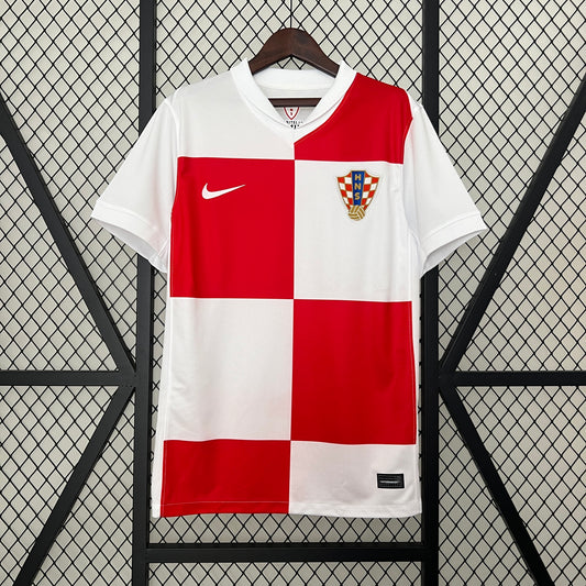 Camisa da Croácia l 2024/25 Masculina Torcedor