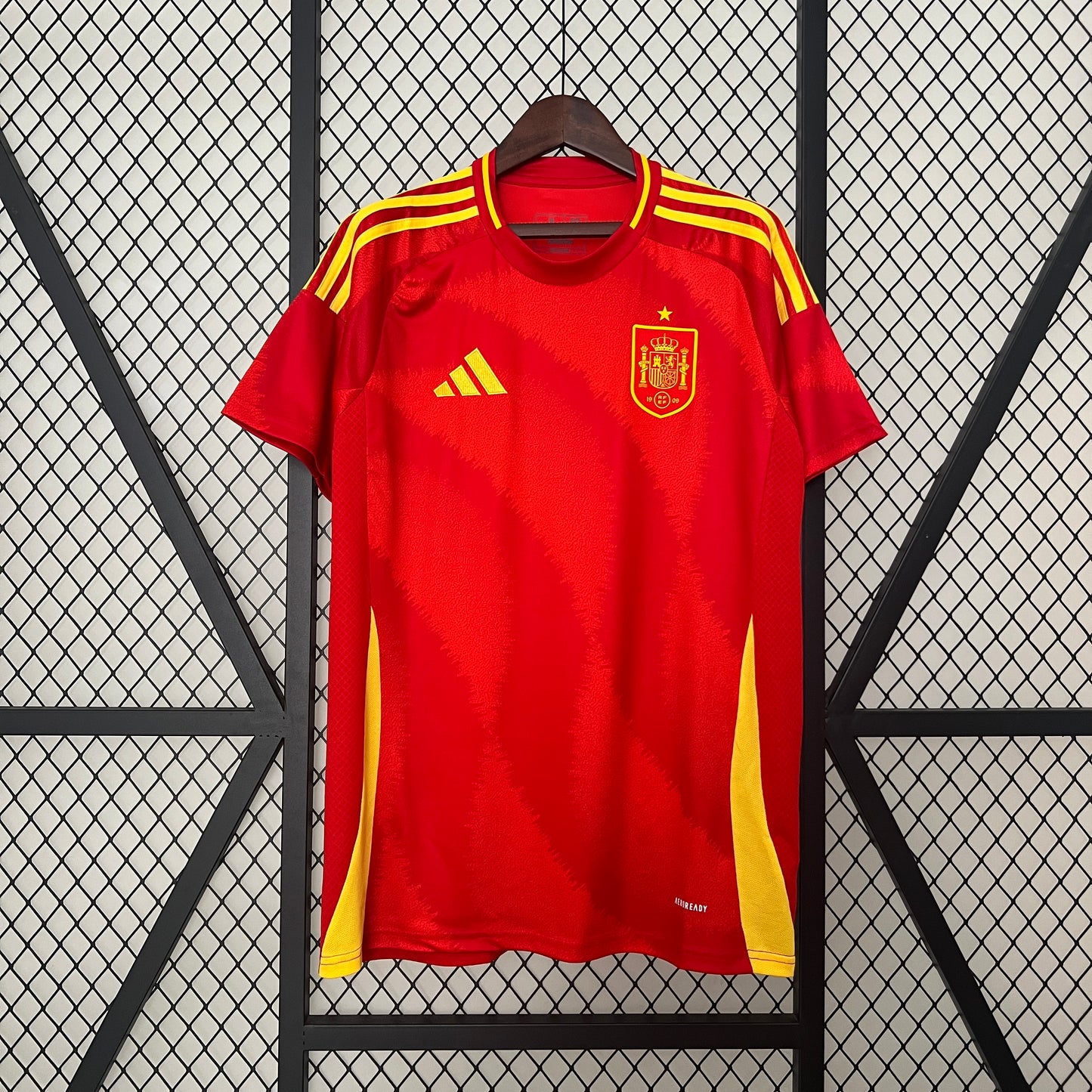 Camisa da Espanha l 2024/25 Masculina Torcedor