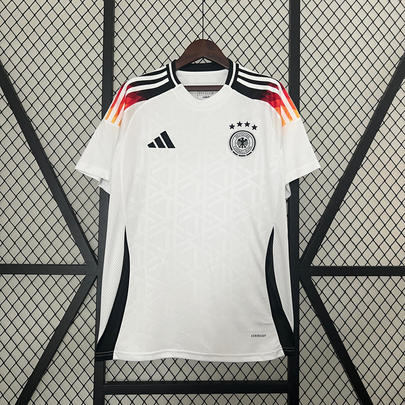Camisa da Alemanha l 2024/25 Masculina Torcedor