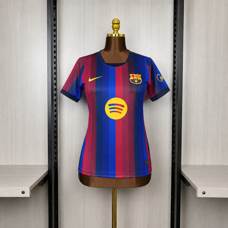 Camisa Barcelona l 26/27 | Versão Torcedor Feminina