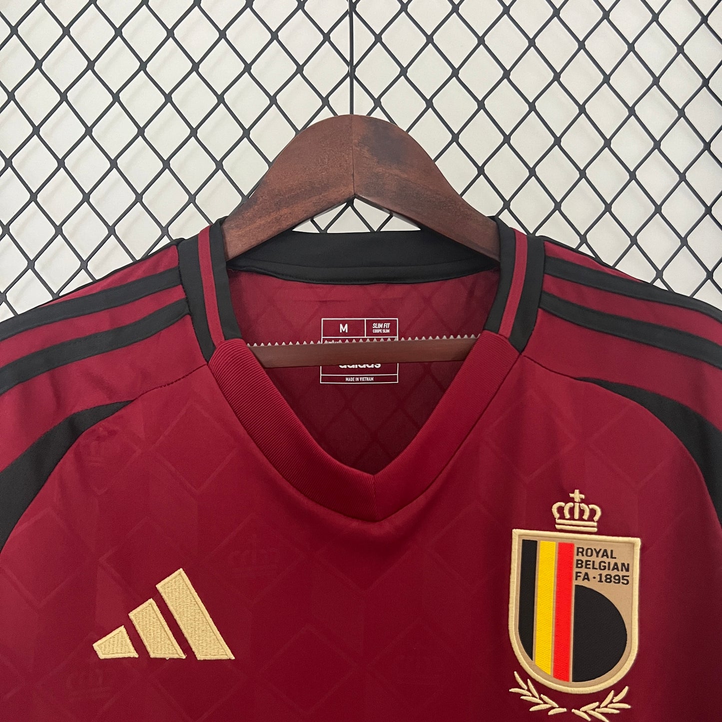 Camisa da Bélgica l 2024/25 Masculina Torcedor