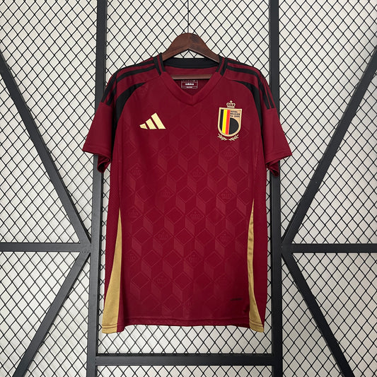 Camisa da Bélgica l 2024/25 Masculina Torcedor
